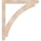 Ekena Millwork Thorton Arts & Crafts Smooth Bracket, Douglas Fir, 3 1/2"W x 40"D x 44"H BKT04X40X44THR03SDF - alternate 4